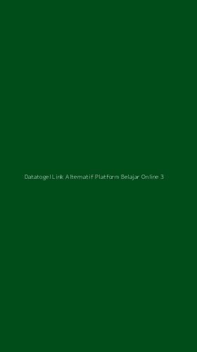 Tampilan Antarmuka Aplikasi Datatogel Link Alternatif Platform Belajar Online - 3