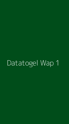 Tampilan Antarmuka Aplikasi Datatogel Wap - 1