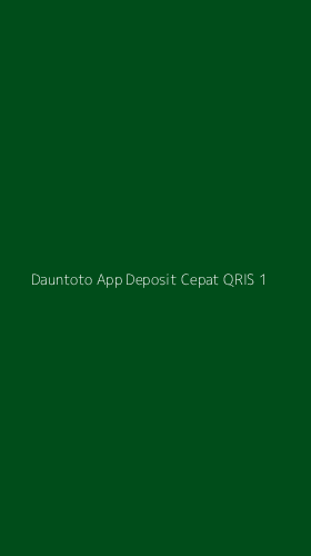 Tampilan Antarmuka Aplikasi Dauntoto App Deposit Cepat Qris - 1
