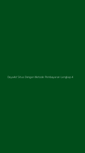Tampilan Antarmuka Aplikasi Daya4d Situs Dengan Metode Pembayaran Lengkap - 4
