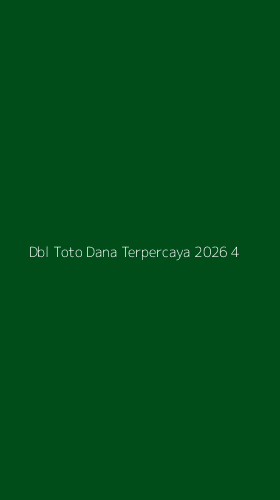 Tampilan Antarmuka Aplikasi Dbl Toto Dana Terpercaya 2026 - 4