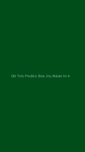 Tampilan Antarmuka Aplikasi Dbl Toto Prediksi Bola Jitu Malam Ini - 4