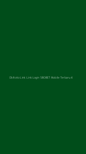 Tampilan Antarmuka Aplikasi Dbltoto Link Link Login Sbobet Mobile Terbaru - 4