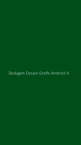 Tampilan Antarmuka Aplikasi Dedugem Desain Grafis Android - 4