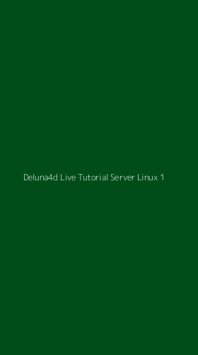 Tampilan Antarmuka Aplikasi Deluna4d Live Tutorial Server Linux - 1
