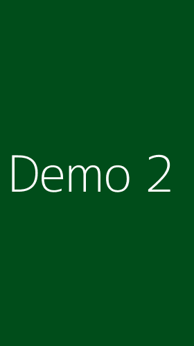Tampilan Antarmuka Aplikasi Demo - 2
