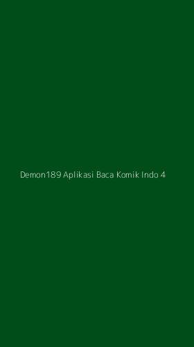 Tampilan Antarmuka Aplikasi Demon189 Aplikasi Baca Komik Indo - 4