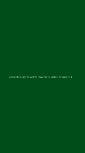 Tampilan Antarmuka Aplikasi Demototo Link Portal Informasi Game Online Terupdate - 4