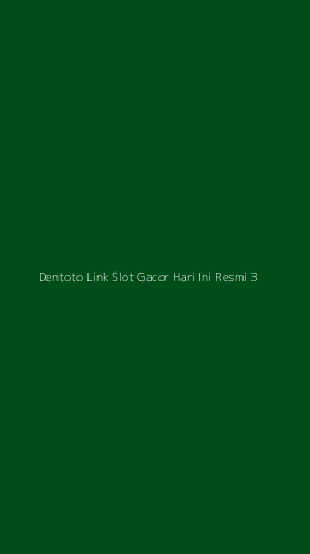 Tampilan Antarmuka Aplikasi Dentoto Link Slot Gacor Hari Ini Resmi - 3