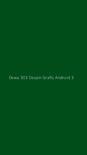 Tampilan Antarmuka Aplikasi Dewa 303 Desain Grafis Android - 3