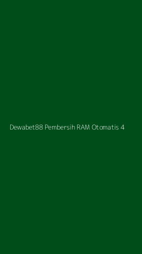 Tampilan Antarmuka Aplikasi Dewabet88 Pembersih Ram Otomatis - 4