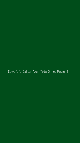 Tampilan Antarmuka Aplikasi Dewafafa Daftar Akun Toto Online Resmi - 4