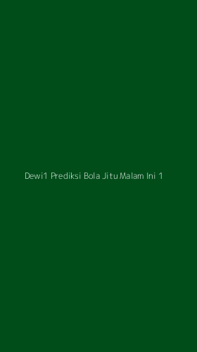 Tampilan Antarmuka Aplikasi Dewi1 Prediksi Bola Jitu Malam Ini - 1
