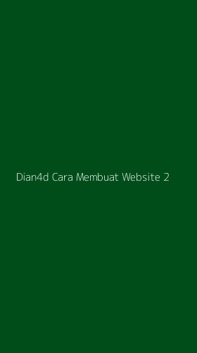 Tampilan Antarmuka Aplikasi Dian4d Cara Membuat Website - 2