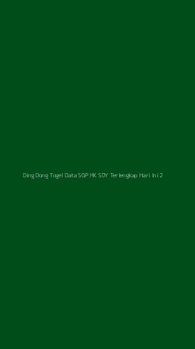 Tampilan Antarmuka Aplikasi Ding Dong Togel Data Sgp Hk Sdy Terlengkap Hari Ini - 2