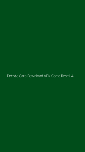 Tampilan Antarmuka Aplikasi Dntoto Cara Download Apk Game Resmi - 4