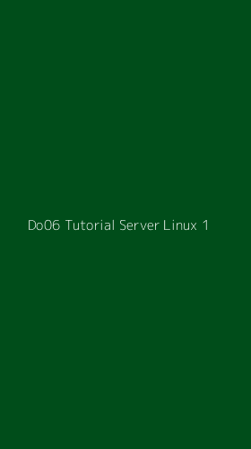 Tampilan Antarmuka Aplikasi Do06 Tutorial Server Linux - 1