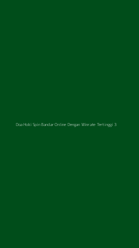 Tampilan Antarmuka Aplikasi Doa Hoki Spin Bandar Online Dengan Winrate Tertinggi - 3