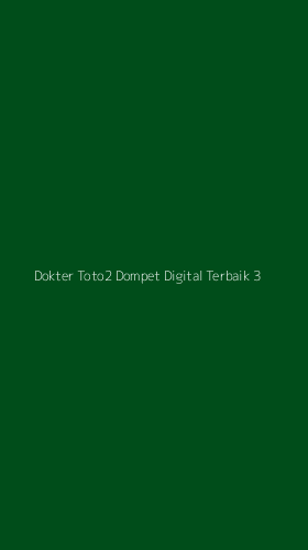 Tampilan Antarmuka Aplikasi Dokter Toto2 Dompet Digital Terbaik - 3