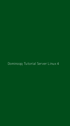 Tampilan Antarmuka Aplikasi Dominoqq Tutorial Server Linux - 4