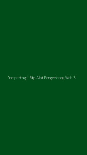 Tampilan Antarmuka Aplikasi Dompettogel Rtp Alat Pengembang Web - 3