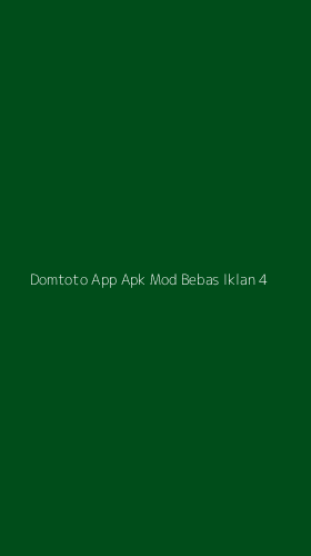 Tampilan Antarmuka Aplikasi Domtoto App Apk Mod Bebas Iklan - 4