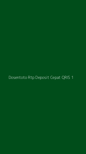 Tampilan Antarmuka Aplikasi Dosentoto Rtp Deposit Cepat Qris - 1