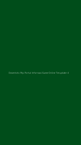 Tampilan Antarmuka Aplikasi Dosentoto Rtp Portal Informasi Game Online Terupdate - 4