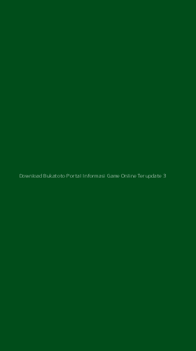 Tampilan Antarmuka Aplikasi Download Bukatoto Portal Informasi Game Online Terupdate - 3