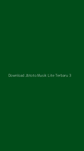 Tampilan Antarmuka Aplikasi Download Jbtoto Musik Lite Terbaru - 3