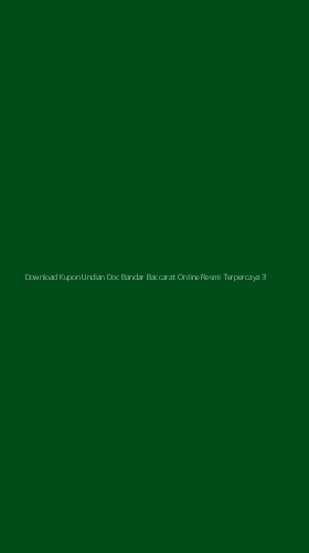 Tampilan Antarmuka Aplikasi Download Kupon Undian Doc Bandar Baccarat Online Resmi Terpercaya - 3