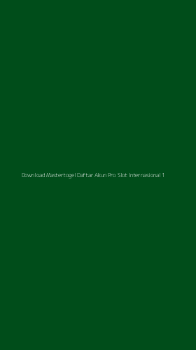 Tampilan Antarmuka Aplikasi Download Mastertogel Daftar Akun Pro Slot Internasional - 1