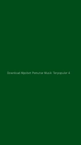 Tampilan Antarmuka Aplikasi Download Mpobet Pemutar Musik Terpopuler - 4