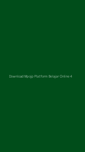 Tampilan Antarmuka Aplikasi Download Mpojp Platform Belajar Online - 4