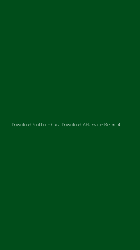 Tampilan Antarmuka Aplikasi Download Slottoto Cara Download Apk Game Resmi - 4