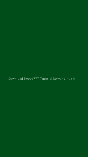 Tampilan Antarmuka Aplikasi Download Sweet777 Tutorial Server Linux - 4
