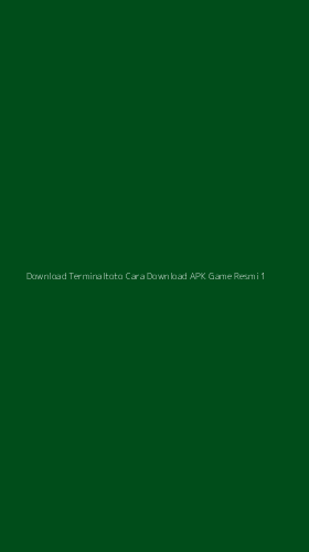 Tampilan Antarmuka Aplikasi Download Terminaltoto Cara Download Apk Game Resmi - 1