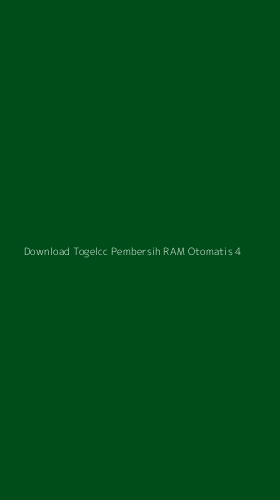 Tampilan Antarmuka Aplikasi Download Togelcc Pembersih Ram Otomatis - 4