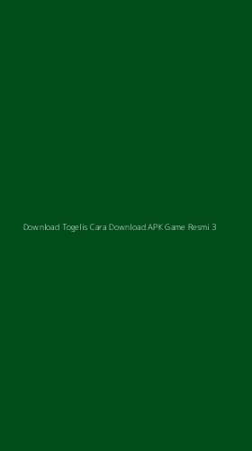 Tampilan Antarmuka Aplikasi Download Togelis Cara Download Apk Game Resmi - 3