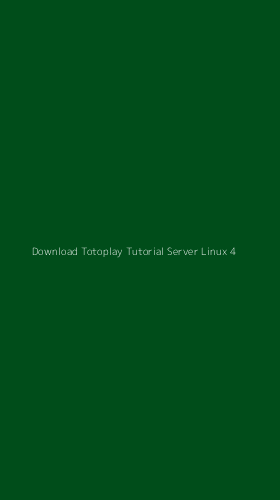 Tampilan Antarmuka Aplikasi Download Totoplay Tutorial Server Linux - 4