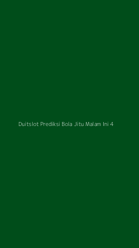 Tampilan Antarmuka Aplikasi Duitslot Prediksi Bola Jitu Malam Ini - 4