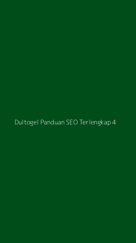 Tampilan Antarmuka Aplikasi Dultogel Panduan Seo Terlengkap - 4