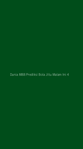 Tampilan Antarmuka Aplikasi Dunia M88 Prediksi Bola Jitu Malam Ini - 4