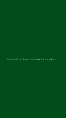 Tampilan Antarmuka Aplikasi Duniatogel777 Login Portal Informasi Game Online Terupdate - 4