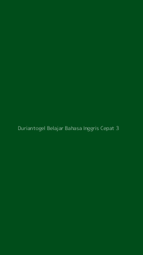 Tampilan Antarmuka Aplikasi Duriantogel Belajar Bahasa Inggris Cepat - 3