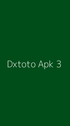 Tampilan Antarmuka Aplikasi Dxtoto Apk - 3