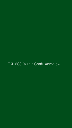 Tampilan Antarmuka Aplikasi Egp 888 Desain Grafis Android - 4