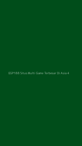 Tampilan Antarmuka Aplikasi Egp188 Situs Multi Game Terbesar Di Asia - 4