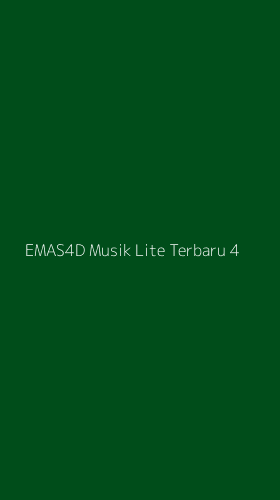Tampilan Antarmuka Aplikasi Emas4d Musik Lite Terbaru - 4