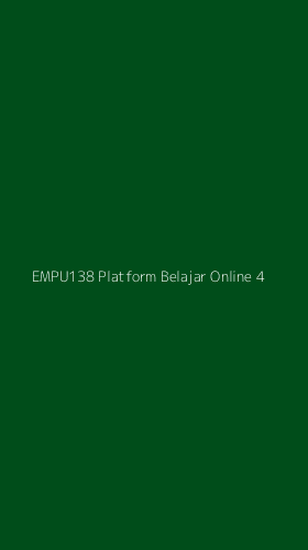 Tampilan Antarmuka Aplikasi Empu138 Platform Belajar Online - 4